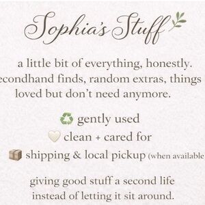 Meet your Posher, Sophia